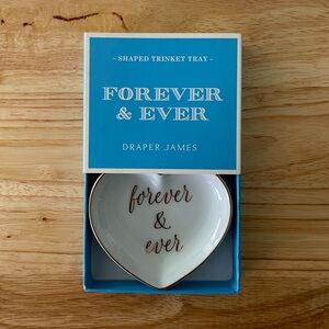 DRAPER JAMES “FOREVER & EVER” TRINKET TRAY!